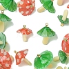 10Pcs 2 Colors Plastic Pendants KY-FS0001-34A-3