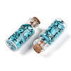 Glass Wishing Bottle Display Decorations AJEW-T013-02F-2