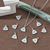 SHEGRACE Brass Colorful Cubic Zirconia Pendants XGRQ3K375-520P-5