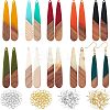 DIY Teardrop Dangle Earring Making Kits DIY-OC0006-32-1