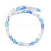 Electroplate Glass Beads Strands EGLA-P065-01A-07-2