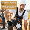 90Pcs 9 Colors Plastic Glove Grabber Clip AJEW-WA0003-68-7