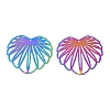 201 Stainless Steel Filigree Pendants SA-CBA5D45-01-1