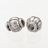 Barrel Tibetan Silver Spacer Beads LS-X-A575-NF-3