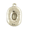 Tibetan Style Alloy Pendants TIBEP-4422-AS-RS-2