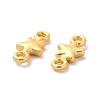 Rack Plating Alloy Connector Charms FIND-I036-09MG-2