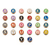 Alloy Enamel Spacer Beads ENAM-FW0001-001-NR-2