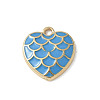 304 Stainless Steel Pendants STAS-S164-02C-G-1