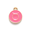 Alloy Enamel Pendants ENAM-S124-01B-03C-2