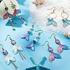 DIY Mermaid and Fishtail Shape Drop Earring Making Kit DIY-SC0018-15-5
