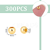 300Pcs Rack Plating Brass Spacer Beads KK-UN0003-25-3