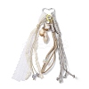 Polyester & Spandex Cord Ropes Pendant Decorations HJEW-JM03850-2