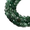 Natural Green Strawberry Quartz Beads Strands G-D340-A03-4mm-4