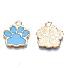 Alloy Enamel Pendants ENAM-T016-22LG-E-RS-3