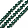 Spray Painted 304 Stainless Steel Curb Chains STAS-B067-05B-07-1
