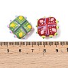 Glass Imitation Jade Beads GLAA-L051-03-4
