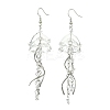 Iron Dangle Earrings EJEW-FS00021-1