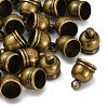 Brass Cord Ends KK-D217-10x8-AB-NF-1