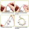 6Pcs 2 Colors Brass European Style Bracelet Making MAK-YW0001-16-4