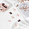 30Pcs 3 Colors Alloy Enamel Pendants ENAM-LP0001-52-1