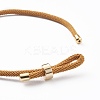 Braided Nylon Cord Bracelet Making MAK-A017-D02-11G-3