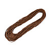 Flat PU Leather Double Fold Bias Tape with Welting Cord LC-N006-04A-2