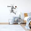 Translucent PVC Self Adhesive Wall Stickers STIC-WH0016-006-3