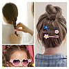 DIY Flower Cabochons Jewelry Making Finding Kit FIND-TA0002-45-9