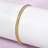 Brass Wheat Chain Bracelets for Women BJEW-K298-07G-3