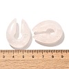 Natural Rose Quartz Ear Plugs Gauges G-I359-13B-02-3