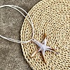 Bohemian Style Ocean Theme Resin Pendant Polycotton Cord Necklaces for Women FS-WGA38F9-01-2