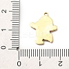 Christmas 304 Stainless Steel Enamel Pendants LS-STAS-B112-02G-07-3