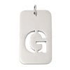 304 Stainless Steel Pendants STAS-M115-01P-G-1