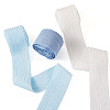 9 Yards 3 Colors Polycotton Pleated Ribbon OCOR-TA0002-07A-2