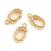SHEGRACE Brass Spring Gate Rings XGR0096G-129G-1