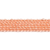 Transparent Glass Beads Strands GLAA-H021-03-03-2