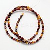 Natural Mookaite Round Beads Strands G-N0166-18-3mm-3