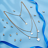 PVD Vacuum Plating 304 Stainless Steel Lobster Claw Clasps STAS-UN0018-95A-G-3
