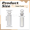 2Pcs 304 Stainless Steel Openable Pendants STAS-LP0002-73-2