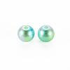 ABS Plastic Imitation Pearl Beads OACR-T003-46-4