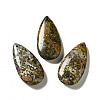 Natural Leopard Skin Jasper Pendants X-G-F731-04G-3