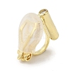 Brass Clip-on Earring Findings LS-KK-K371-13G-1