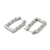 Non-Tarnish 304 Stainless Steel Hoop Earrings for Women EJEW-Z026-26P-2