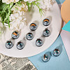 10 Pairs Iron & Plastic Blinkable Craft Eye DIY-GL0005-20A-4