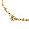 201 Stainless Steel Pendant Necklaces NJEW-K253-04G-1-4
