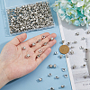 300Pcs 5 Styles CCB Plastic Tube Bails CCB-DC0001-19P-3