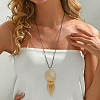 Elegant Zinc Alloy Tassel Pendant Long Necklaces for Street Party ZC8760-3