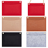 5Pcs 5 Colors Wool Felt Purse Organizer Insert FIND-WR0007-40A-1