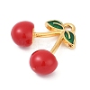 Brass Enamel Pendants LS-KK-U054-02G-01-2