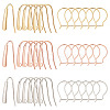 BENECREAT 30Pcs 3 Color 304 Stainless Steel Earring Hooks STAS-BC0003-46-1
